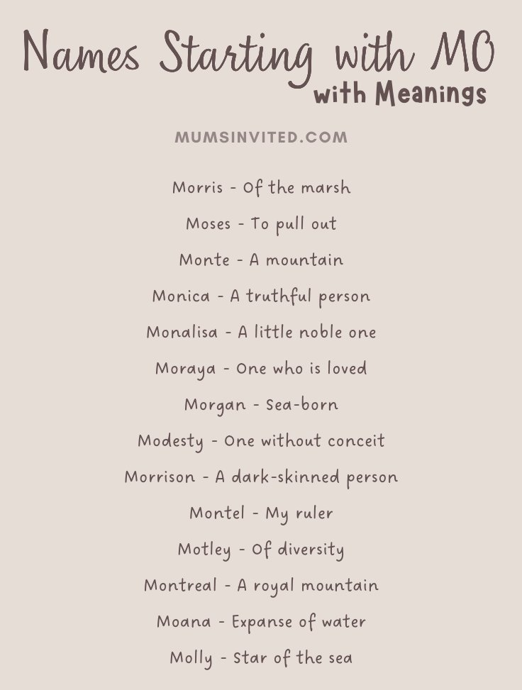 Exquisite Names For Baby Girl Starting With Mo Capture for Mobile Exquisite Names For Baby Girl Starting With Mo Capture for Mobile