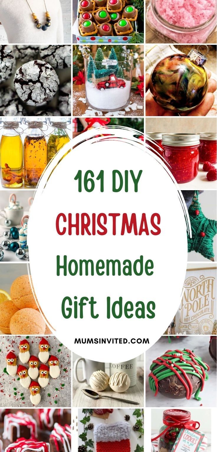 160+ Ultimate DIY, Homemade Christmas Gifts For Friends And Family