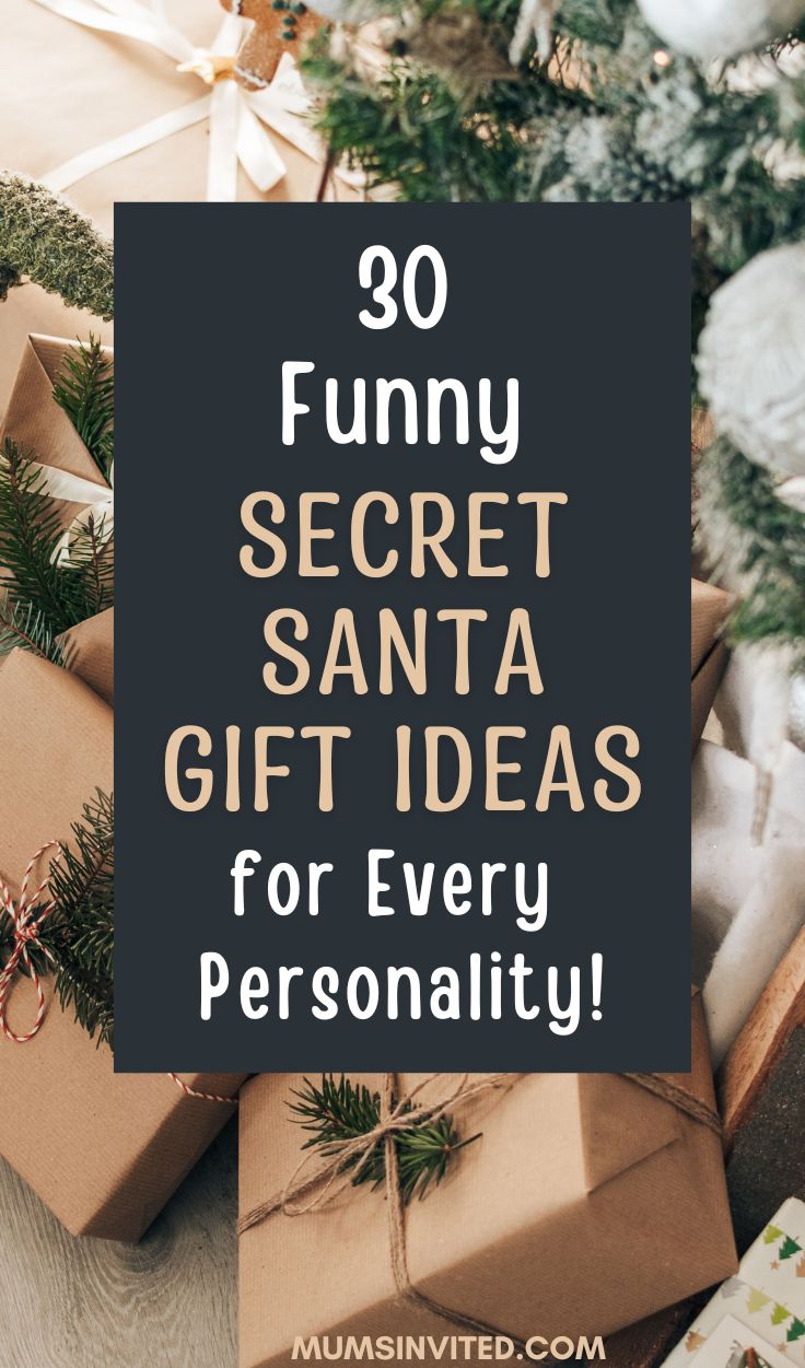 30 Creative Secret Santa Gift Ideas For Every Budget Mums Invited