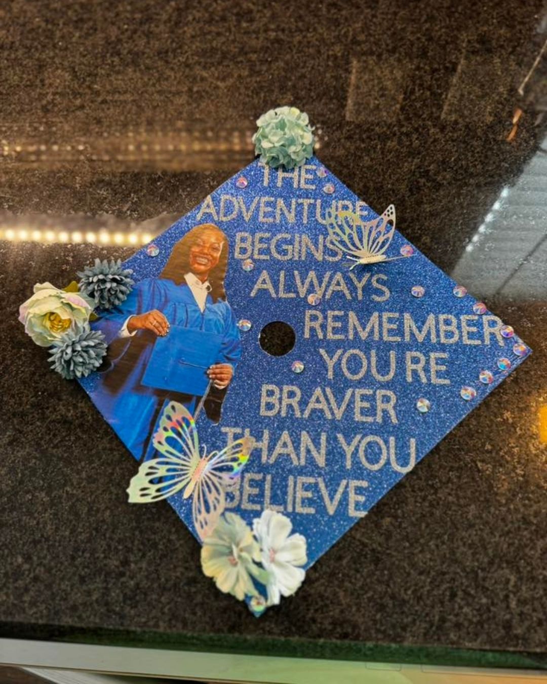 Sentimental Grad Caps 65 Graduation Cap Designs That Are Funny, Creative, and Unforgettable ...